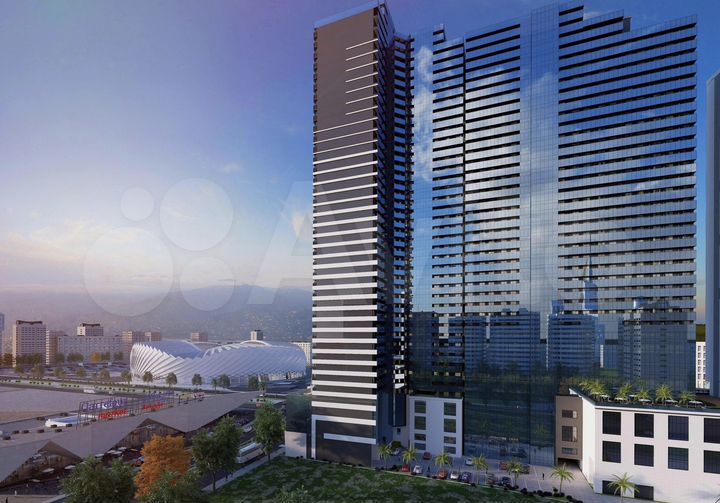 Квартира-студия, 32 м² (Грузия)