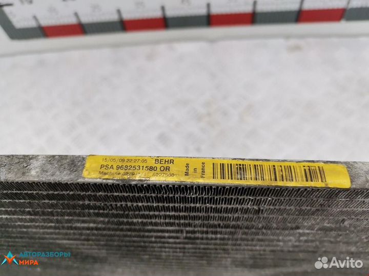 Радиатор кондиционера Peugeot 308 T7 2009 6455GH