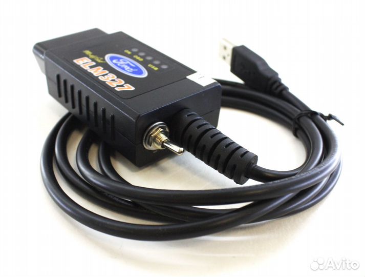 ELM 327 USB с переключателем HS + MS CAN для Ford