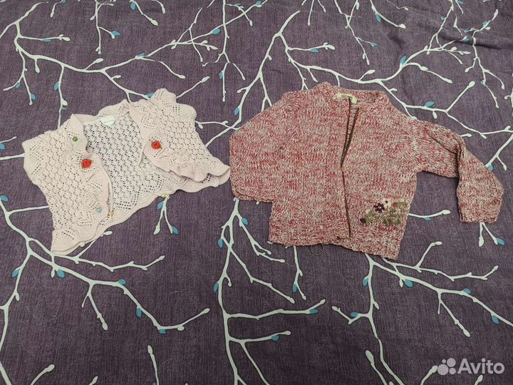 Пакет одежды для девочки 74 80 86