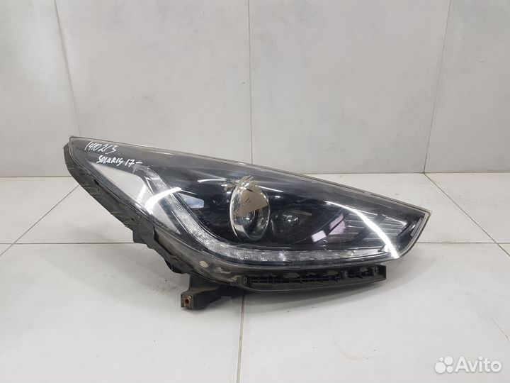 Фара правая Hyundai Solaris