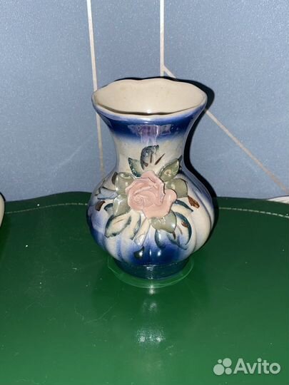 Ваза миниатюрная СССР керамика