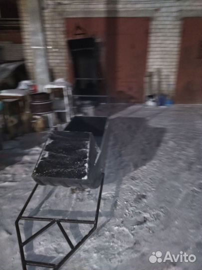 Сани волокуши для снегохода из пнд