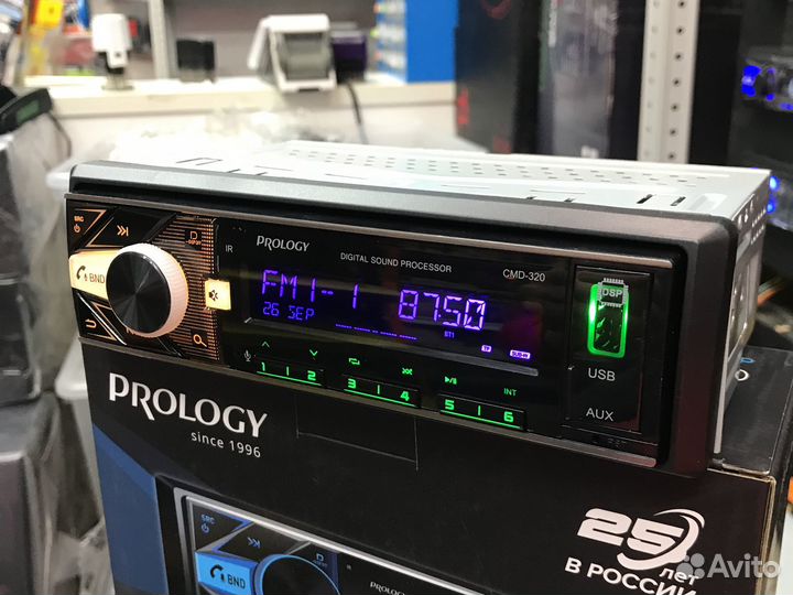 Процессорная магнитола Prology CMD-320