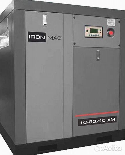 Компрессор винтовой 10 бар IronMac IC 30/10 digi w