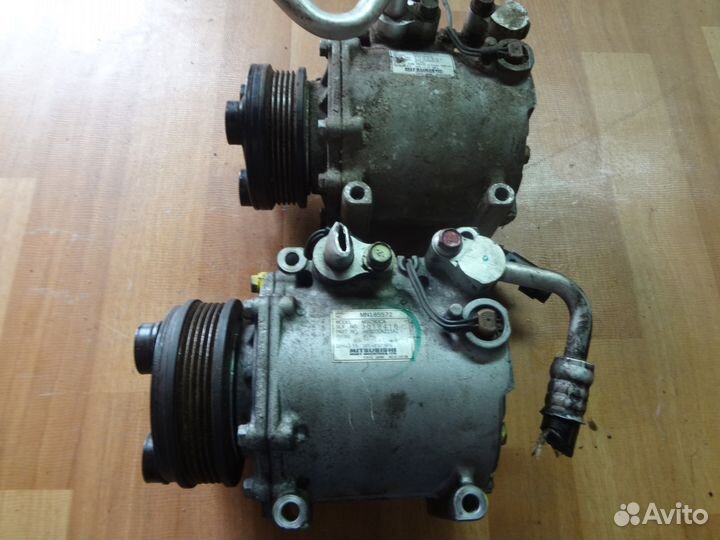Компрессор кондиционера Mitsubishi Lancer 9 IX