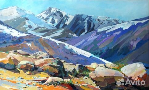 Стильные картины горы