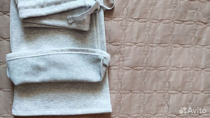 Спортивные штаны теплые клеш