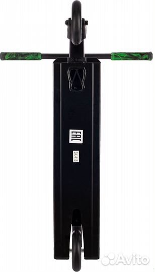 Самокат KMS fenix SK-418 черно-зеленый May11