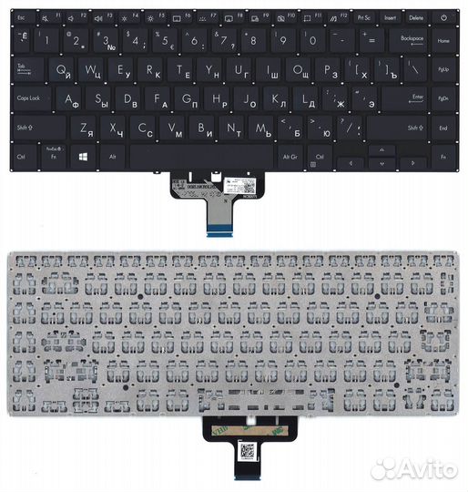 Клавиатура Asus UX435EG черная