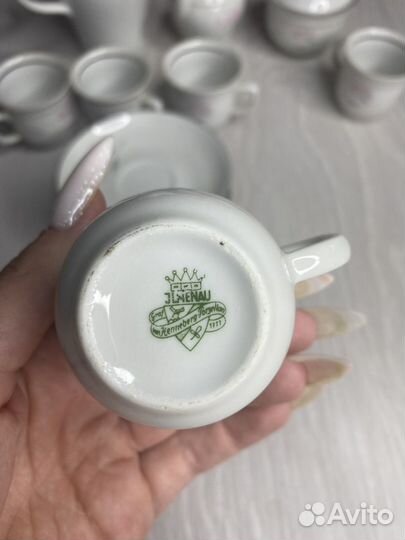 Кофейный сервиз гдр jlmenau