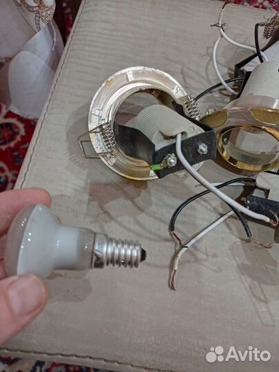 Точечные светильники бу