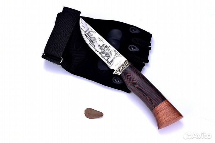 Нож охотничий ручной работы