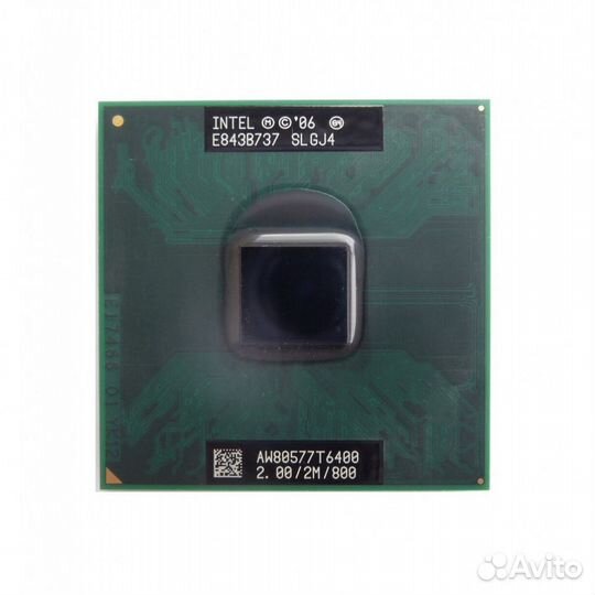 Процессор Intel Core2Duo T6400, slgj4