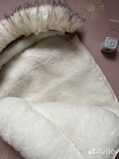 Зимний конверт для новорожденных