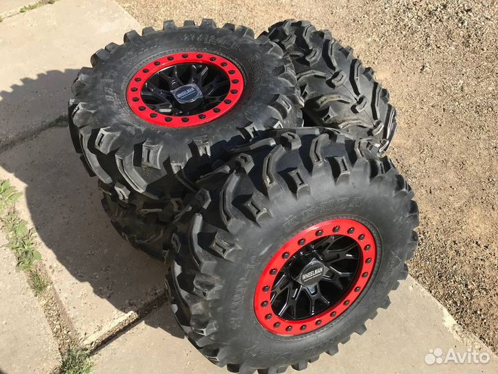 Диски для квадроцикла Yamaha Grizzly с бедлоком 12