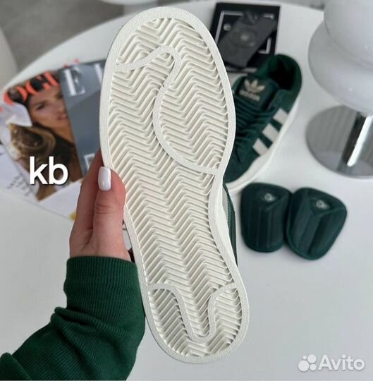 Кроссовки Adidas Campus Bad Bunny Green