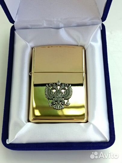 Zippo 254B Reg High Polish Brass оригинал