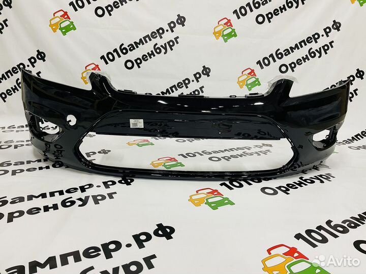 Бампер передний Ford Focus 2 8-11г Черный металлик