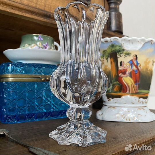 Вазочка Гусевская фабрика СССР