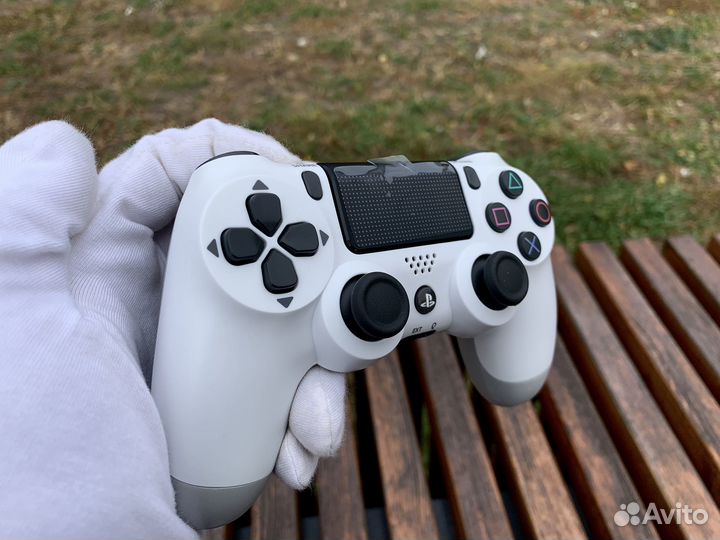 Геймпад Джойстик ps4 пк белый