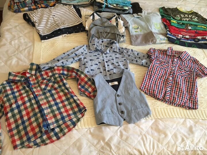 Одежда для мальчика всё необходимое с 80-104 р