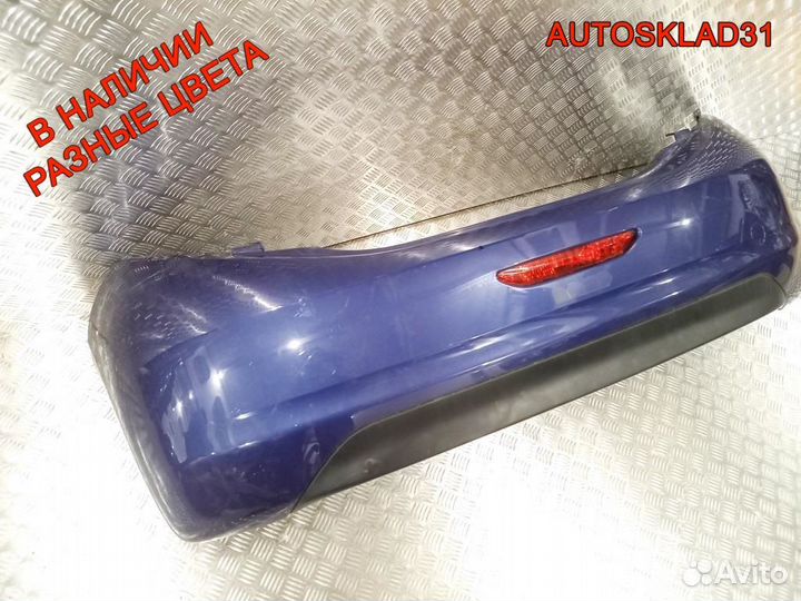 Бампер задний Peugeot 208 1607254580 Хетчбэк