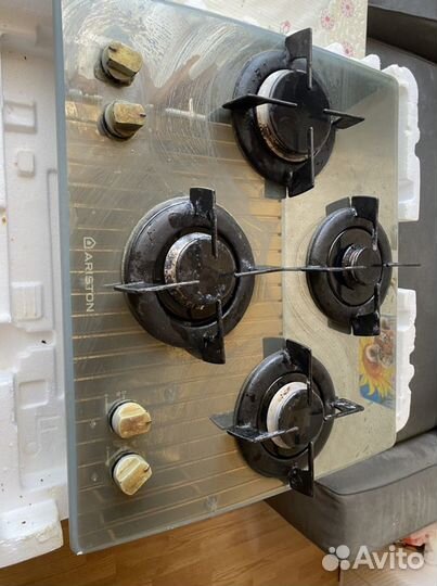 Варочная газовая панель Аристон б/у