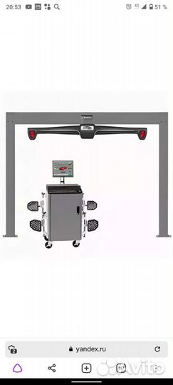 Стенд развал схождения hunter