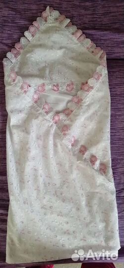 Конверт на выписку летний для девочки