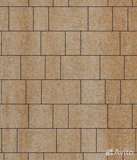 Тротуарная плитка Старый город Стандарт гладкий