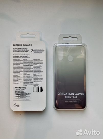 Оригинальные чехлы Samsung A70, A50, A40, A10, S10