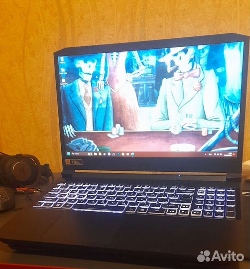 Acer nitro 5 rtx 3060 r5 ssd+hdd