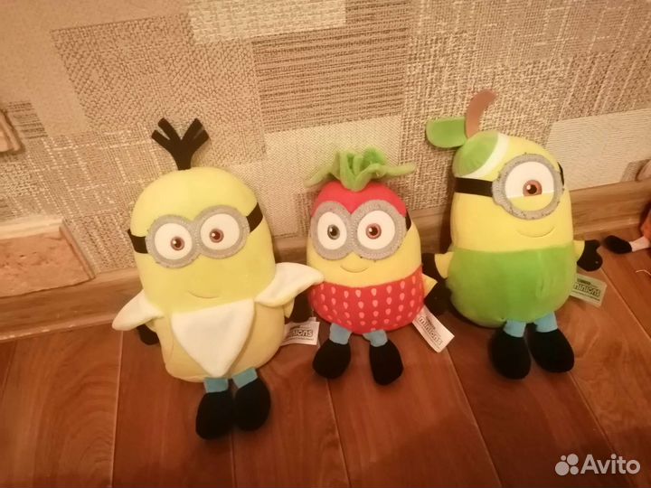 Мягкие игрушки щенячий патруль, Миньоны