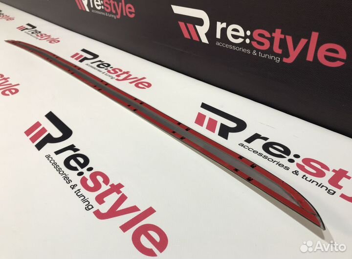 Накладка на 5-ю дверь Honda Fit с 2014 U386