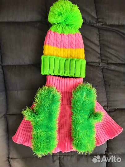 Шапка снут и рукавицы