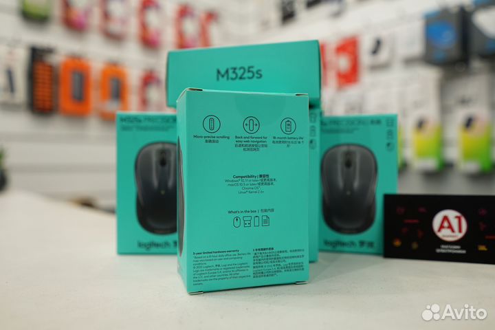 Мышь беспроводная Logitech Wireless Mouse M325s