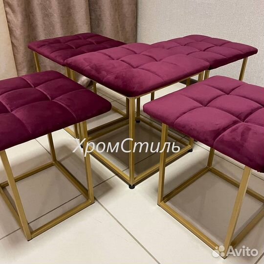 Пуфик трансформер 5 в 1. Цвет на выбор