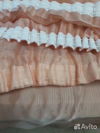 Тюль с ламбрикеном