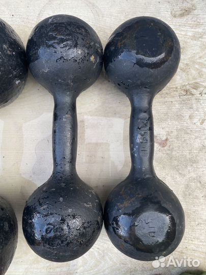 Гантели по 8 кг