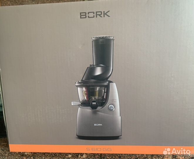 Соковыжималка шнековая bork