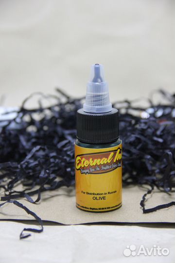 Краска для тату и татуажа Eternal Olive