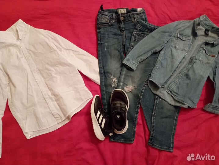 Пакет вещей на мальчика 116 см