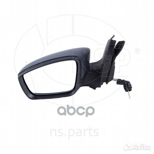 Зеркало наружное L (механическое) VW Polo Sedan