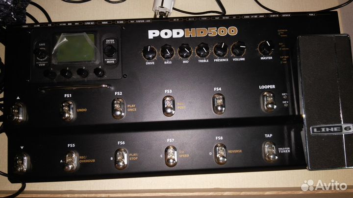 Процессор гитарных эффектов Line 6 POD HD 500
