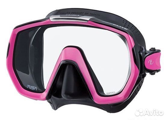 Маска для снорклинга с монолинзой Freedom Elite Bl