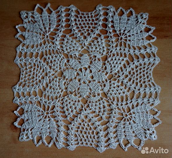 Салфетки вязаные