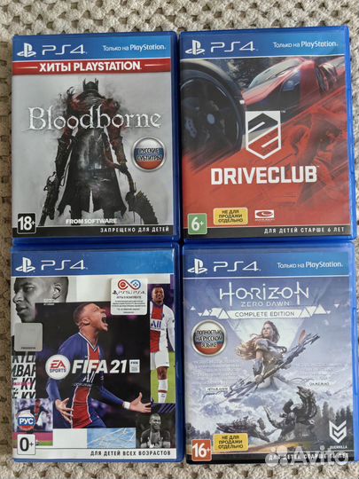 Игры для приставок ps4