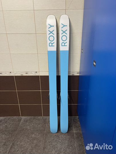 Горные лыжи для фрирайда + крепления