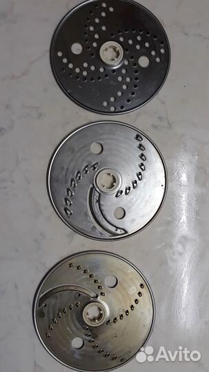 Диски-терки\шинковки для комбайна Мулинекс
